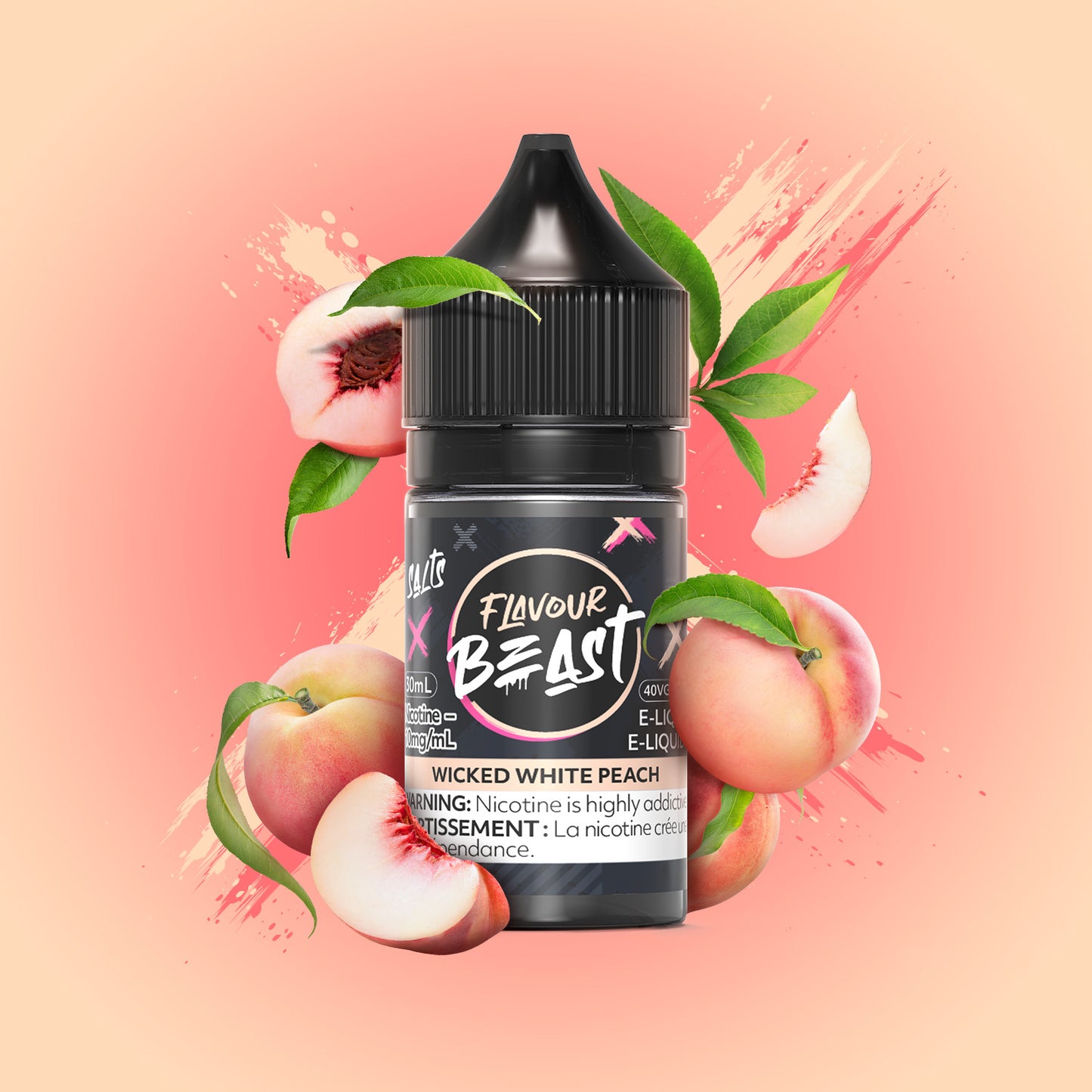 Wicked White Peach - (AB)