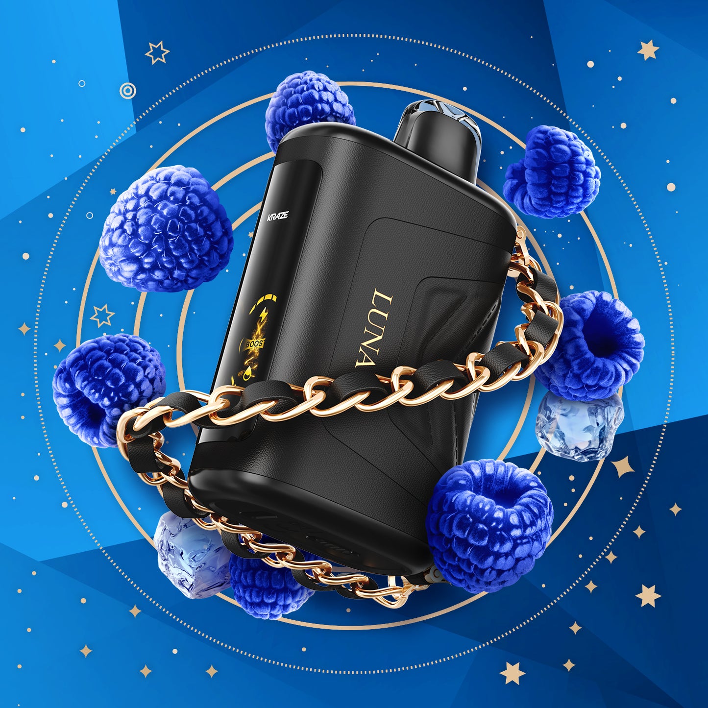 Luna - Sapphire Blue Razz Ice