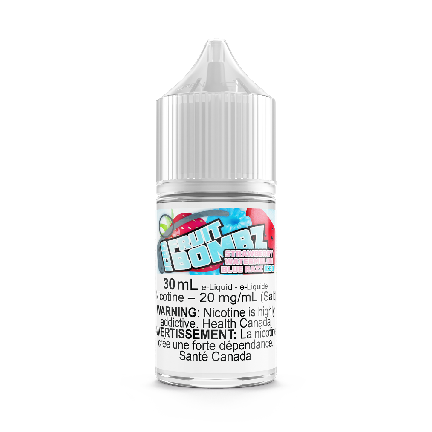 Strawberry Watermelon Blue Razz Ice 12mg