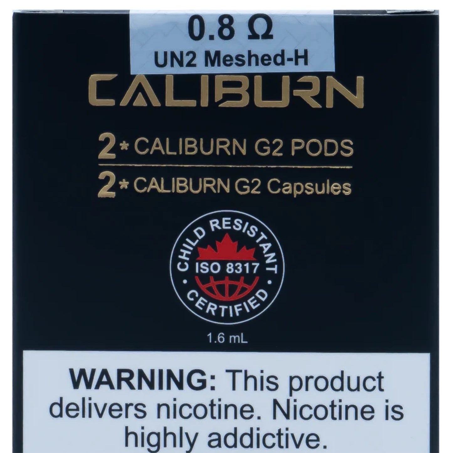 Caliburn G2 Pod, 0.8ohm, 2 Pack
