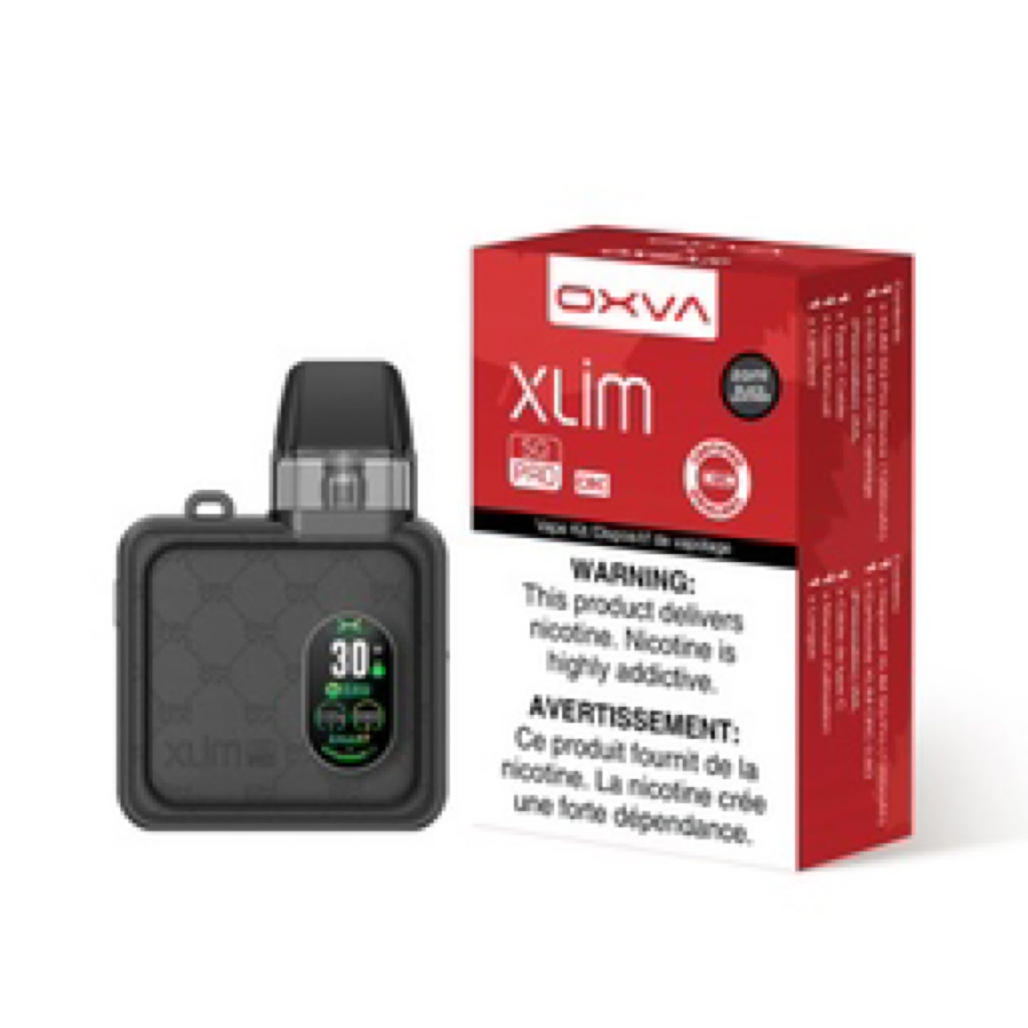 Xlim SQ Pro Pod Kit- Black Leather