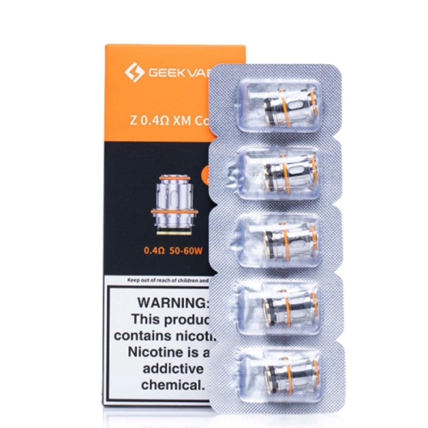 Z 0.4ohm Mesh Coils, 5 Pack