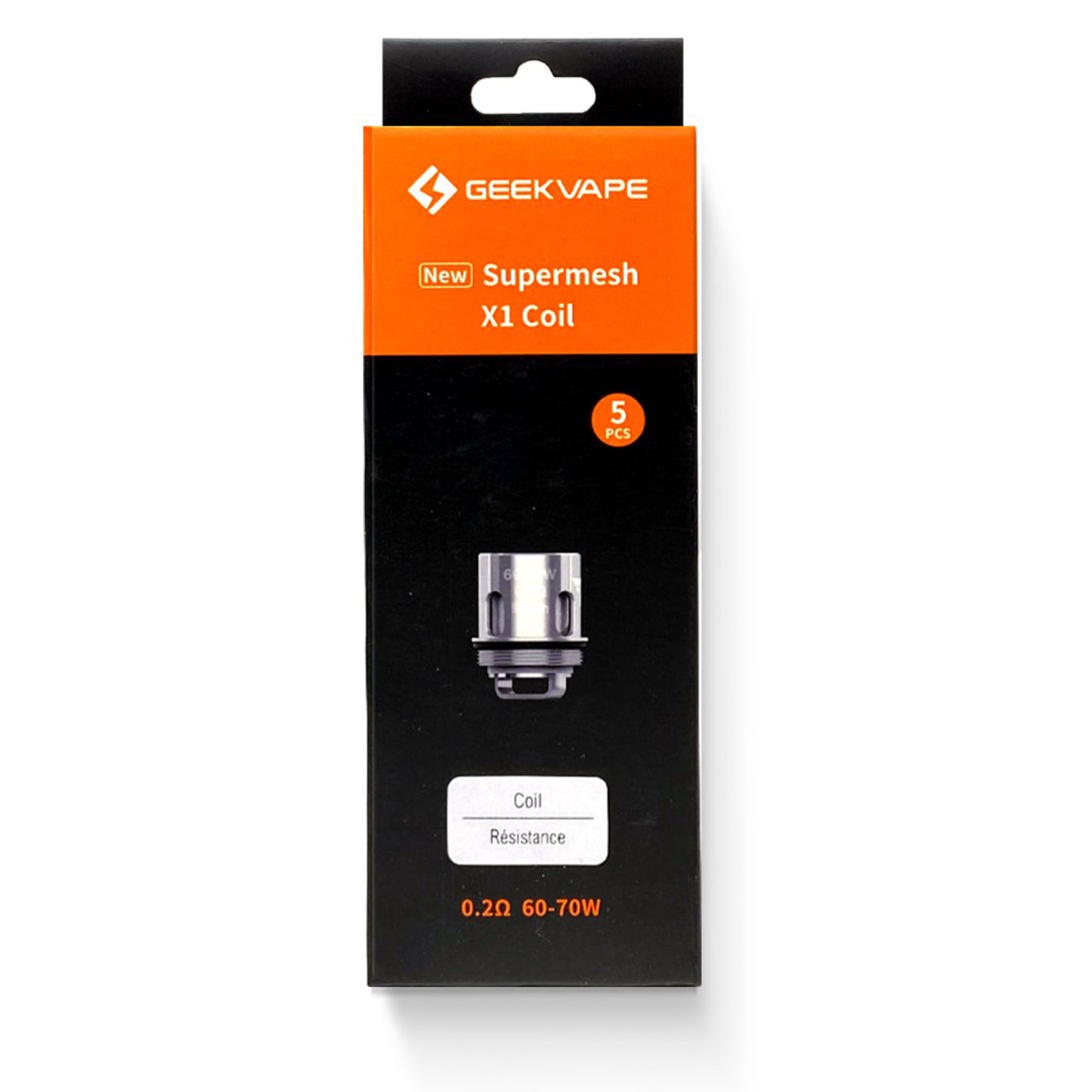 Supermesh X1 0.2ohm Coil, Singles