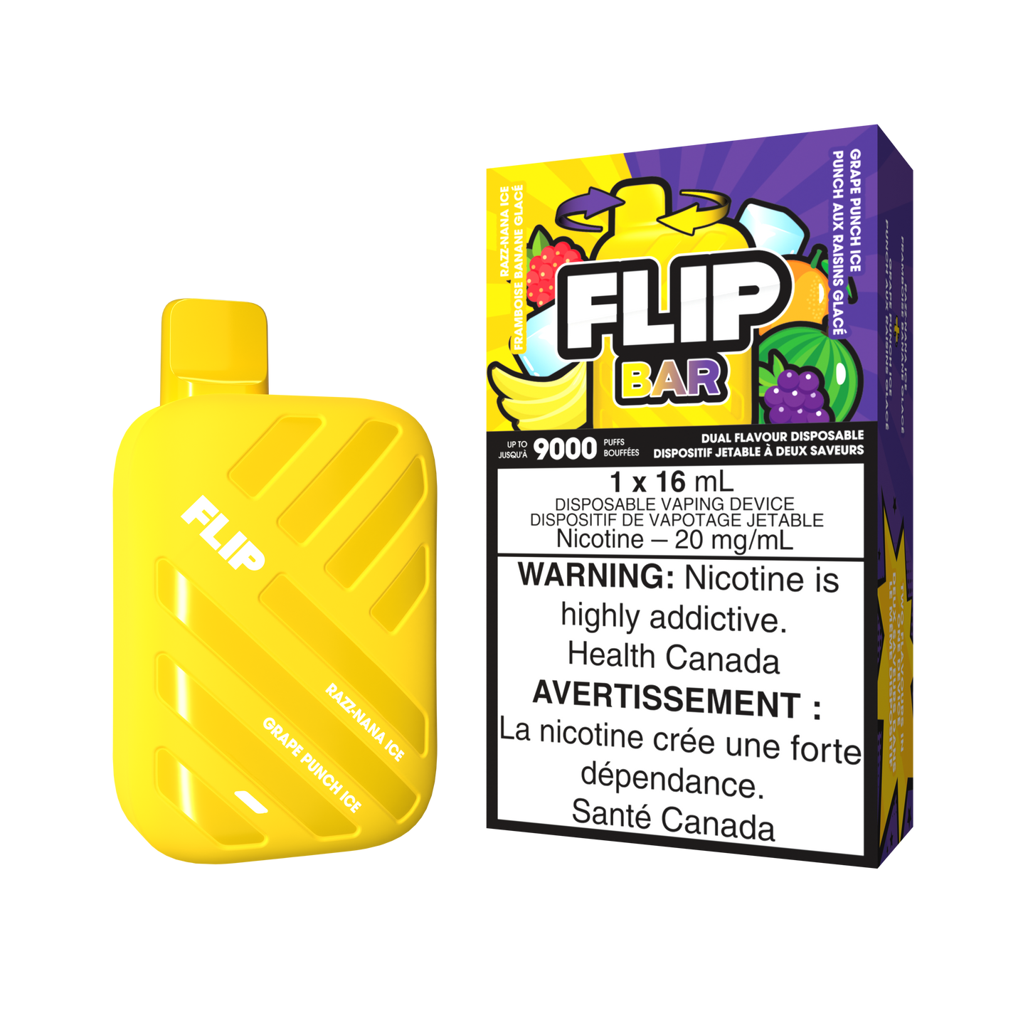 Razz Nana Ice - Grape Punch Ice