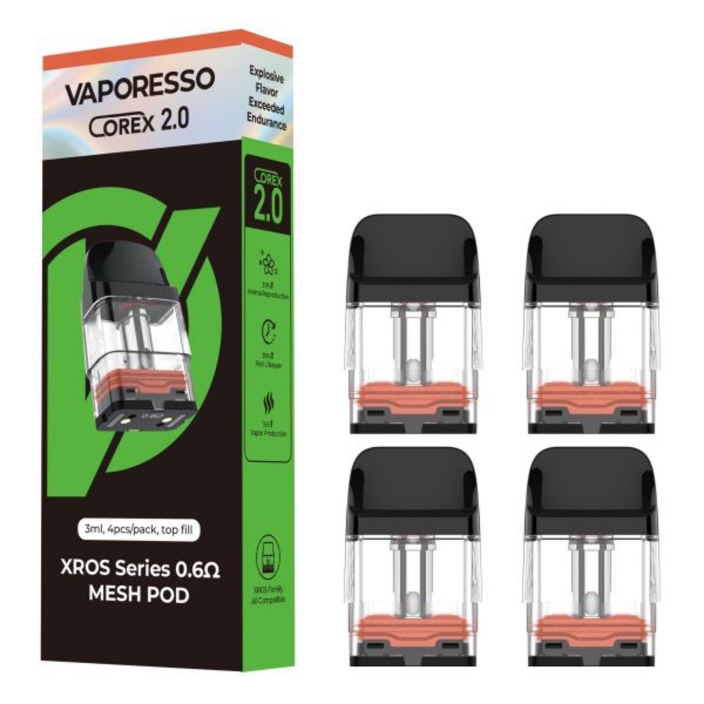 Xros Corex Pods - 0.6 3mL