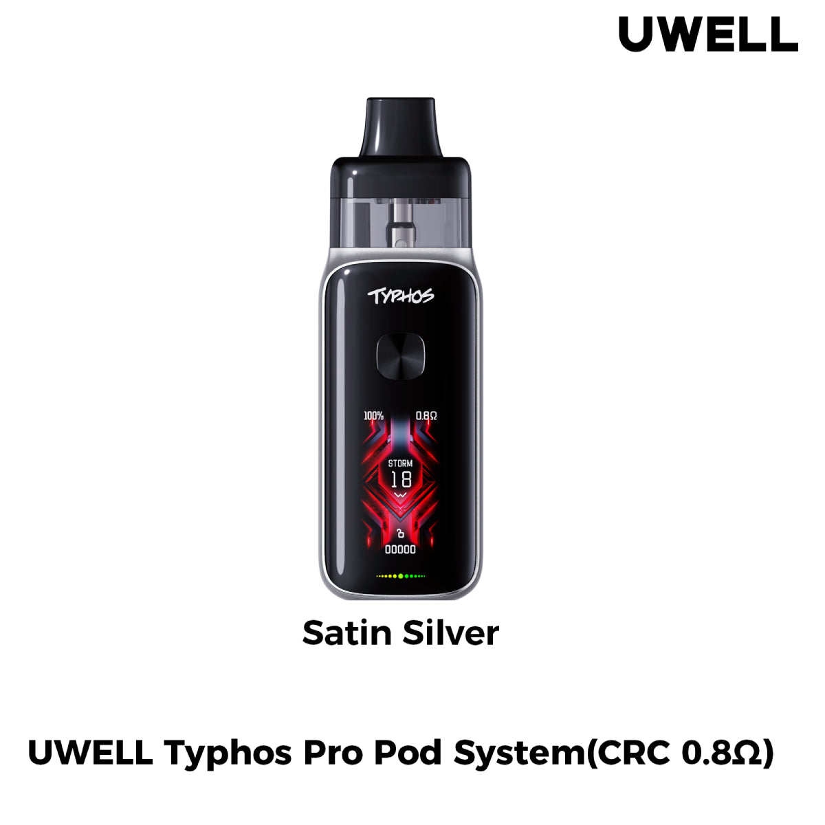 Uwell Typhos Pro - Satin Silver