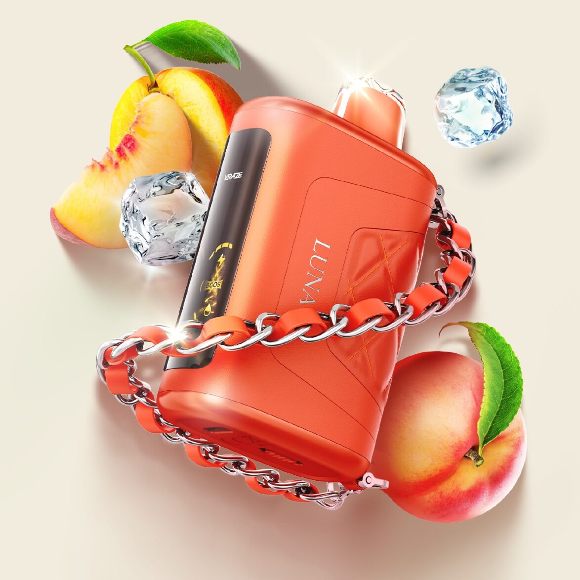 Luna - Frizzy Peach G Ice