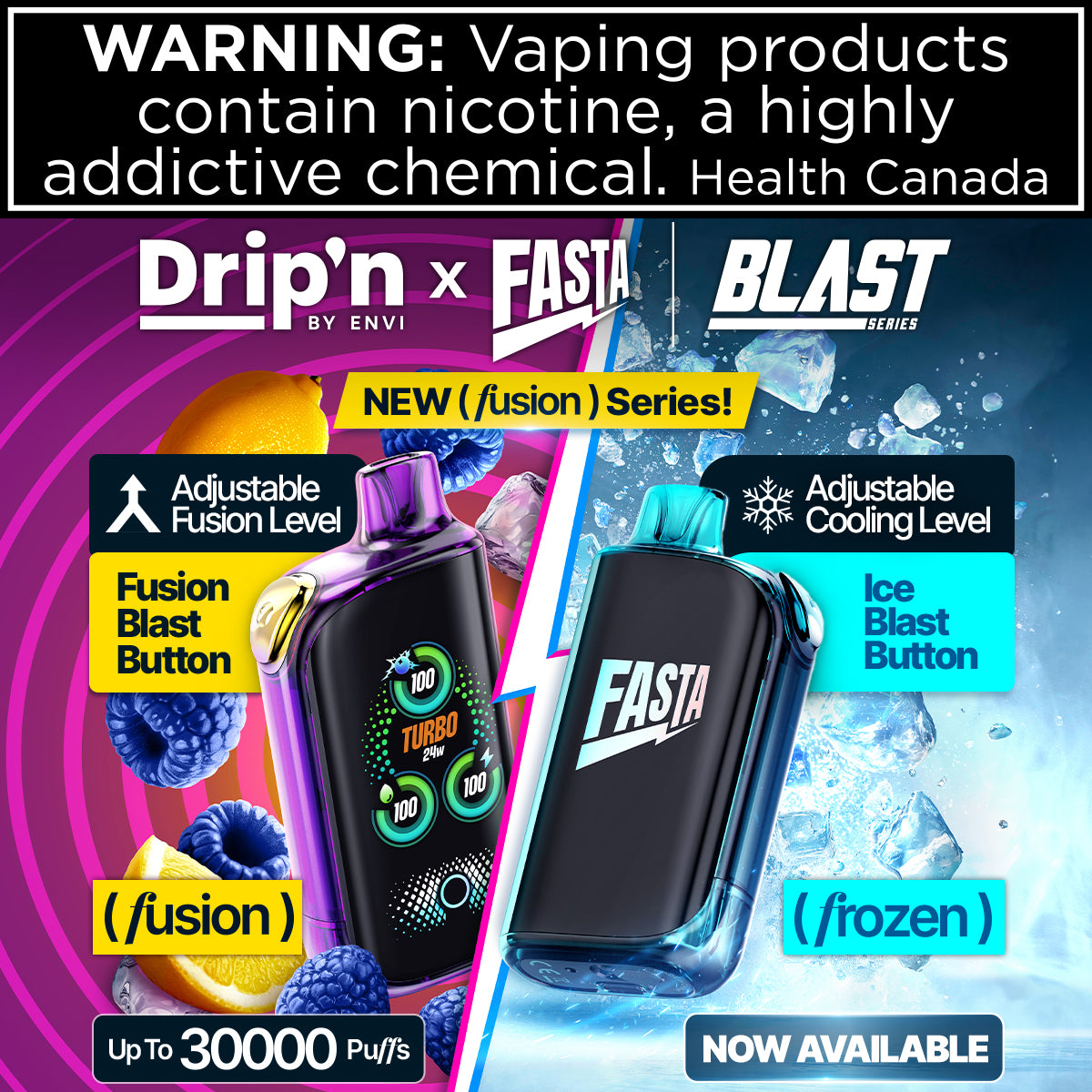 Drip'n Fasta - Blast Series 30k