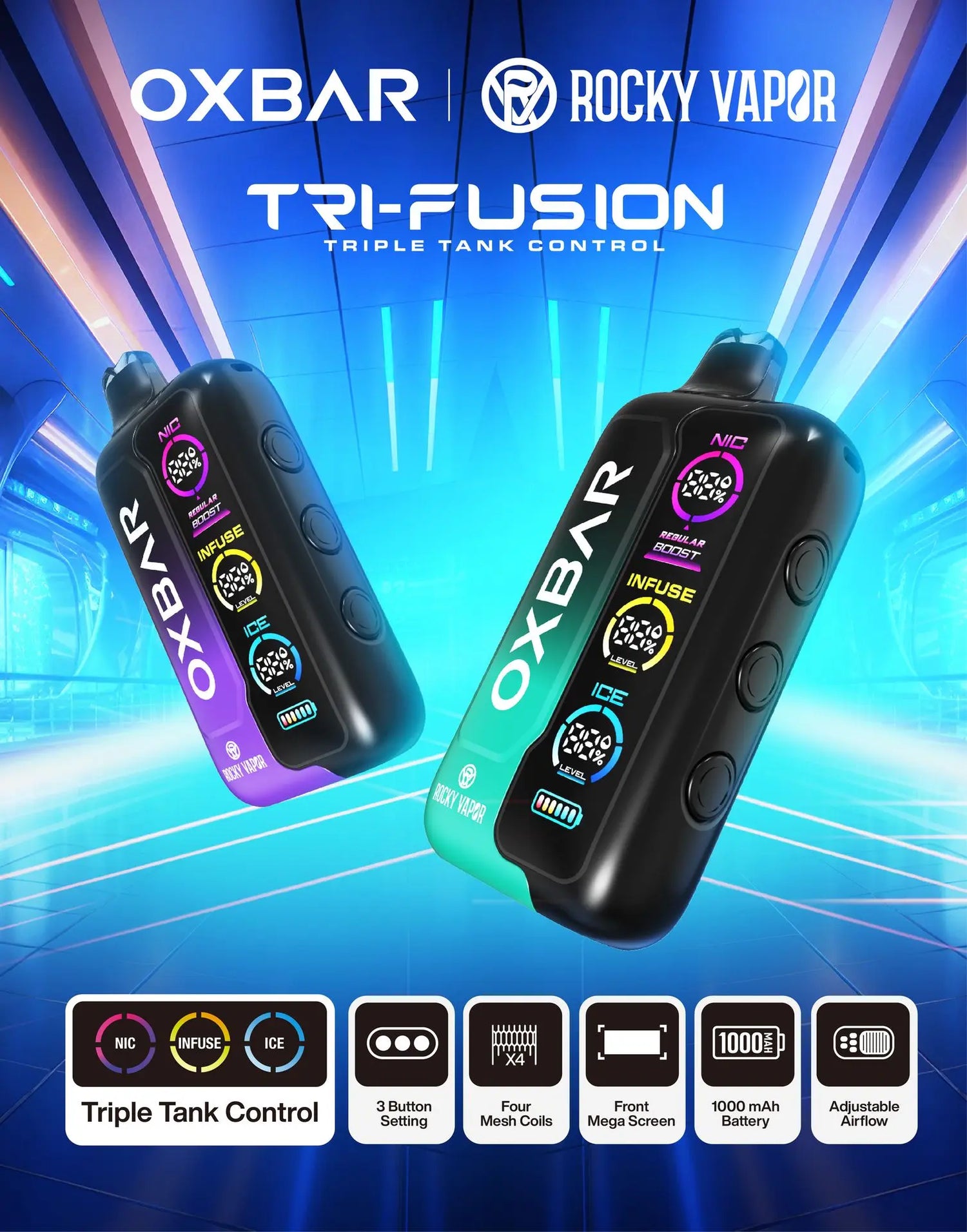OXBAR Tri-Fusion