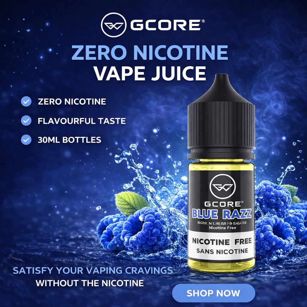GCORE - Zero Nicotine - E-Juice
