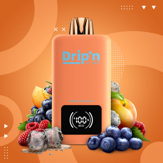 Peach Blue Razz Ice - 26ml