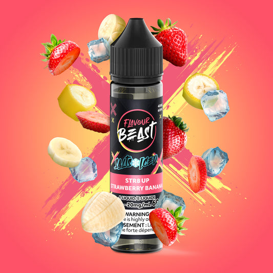Str8 Up Strawberry Banana 60mL