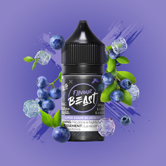 Super Sour Blueberry Iced - 10mg