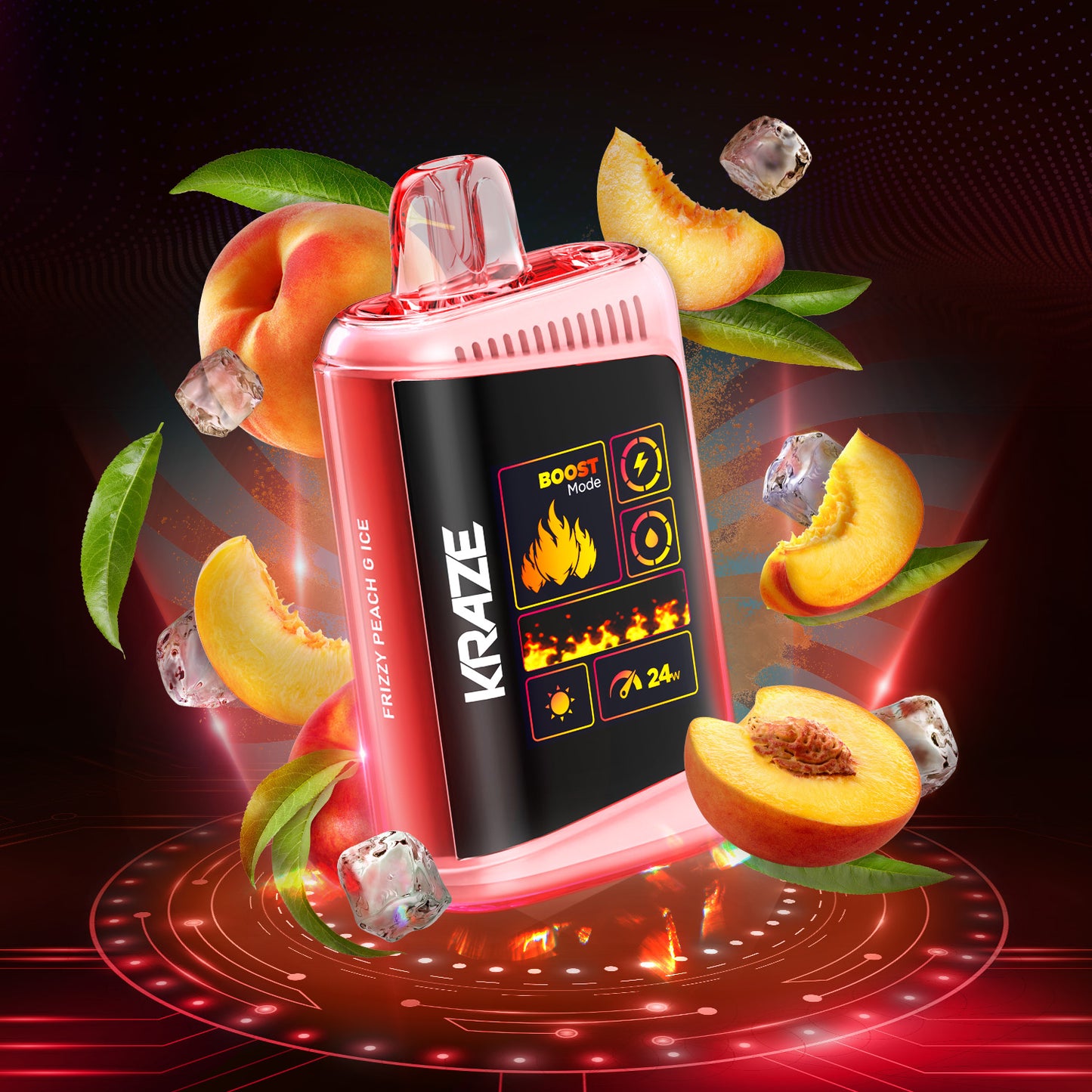 Frizzy Peach G Ice (AB)