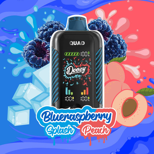 Doozy - Blue Raspberry Splash Peach