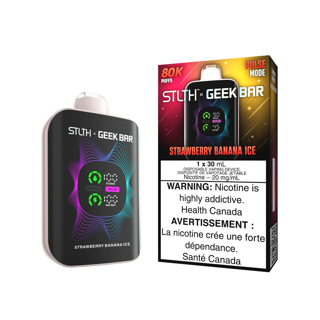 Strawberry Banana Ice