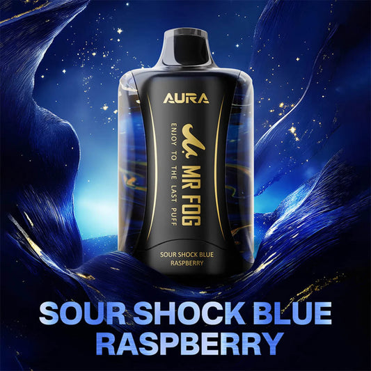 Aura - Sour Shock Blue Raspberry