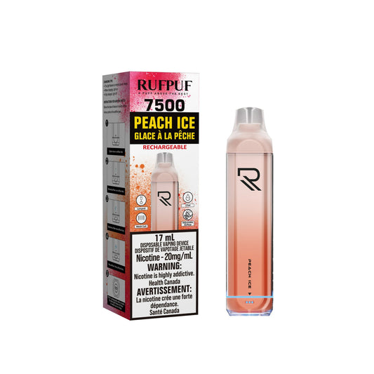 RufPuf 7500 Peach Ice