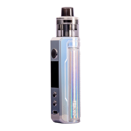 DRAG X2 80W Pod Kit - Colourful Silver