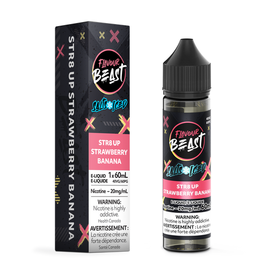 Str8 Up Strawberry Banana 60mL