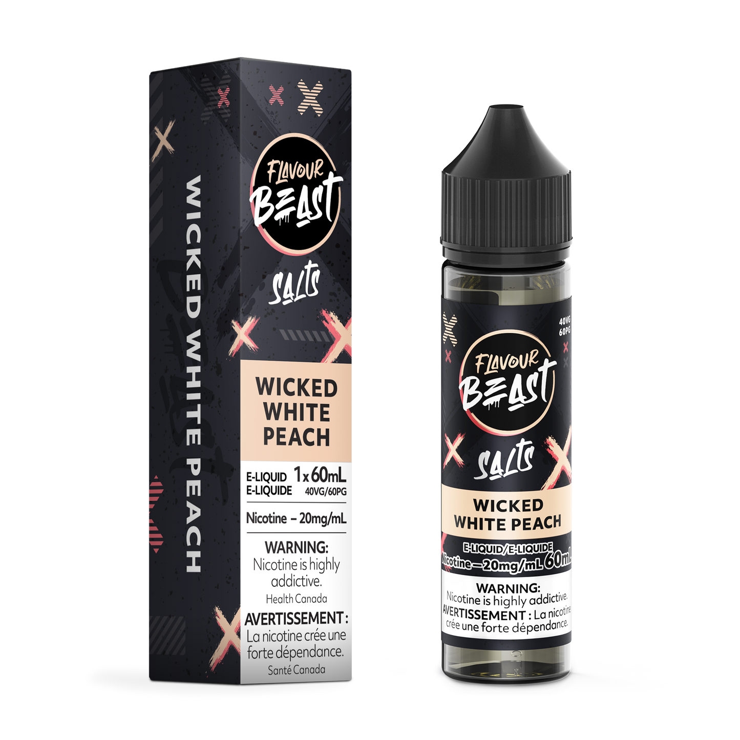 Wicked White Peach 60mL